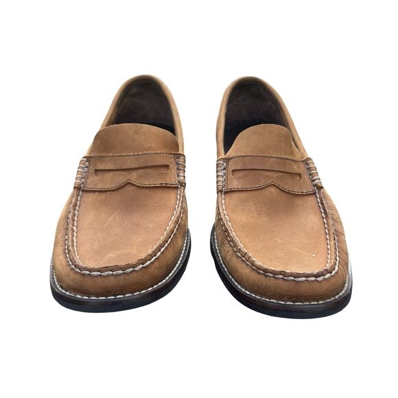 Sperry Top Sider Mens Size 8.5 M Gold Cup Brown Penny Loafer Shoes Collection - Picture 5 of 10